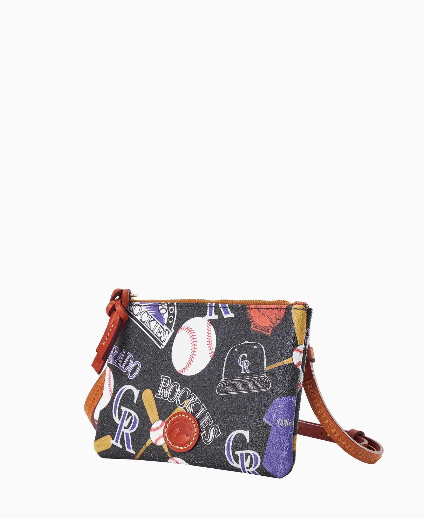 MLB Rockies Top Zip Crossbody