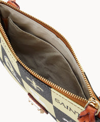 NFL Saints Top Zip Crossbody