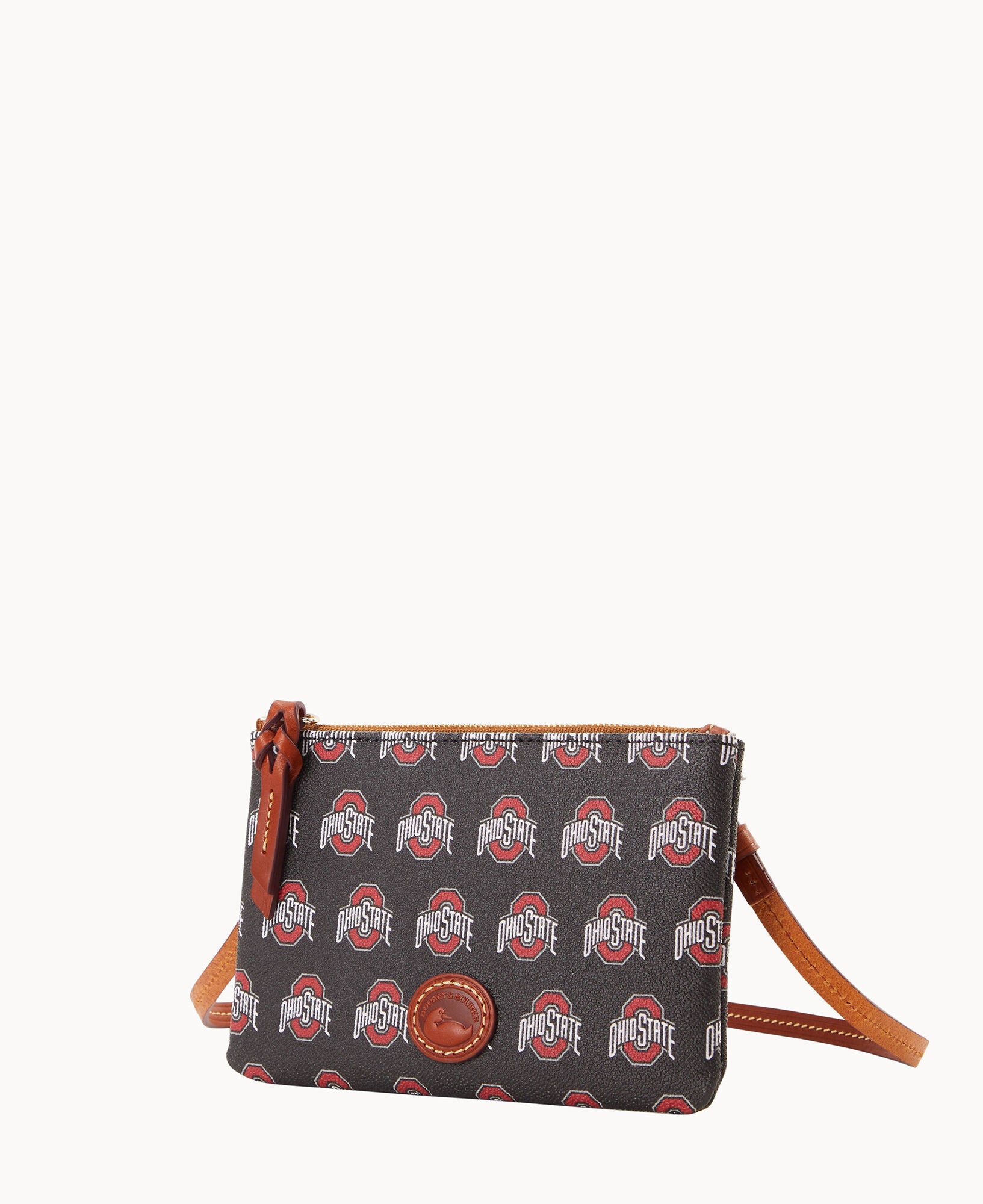 Collegiate Ohio State University Top Zip Crossbody