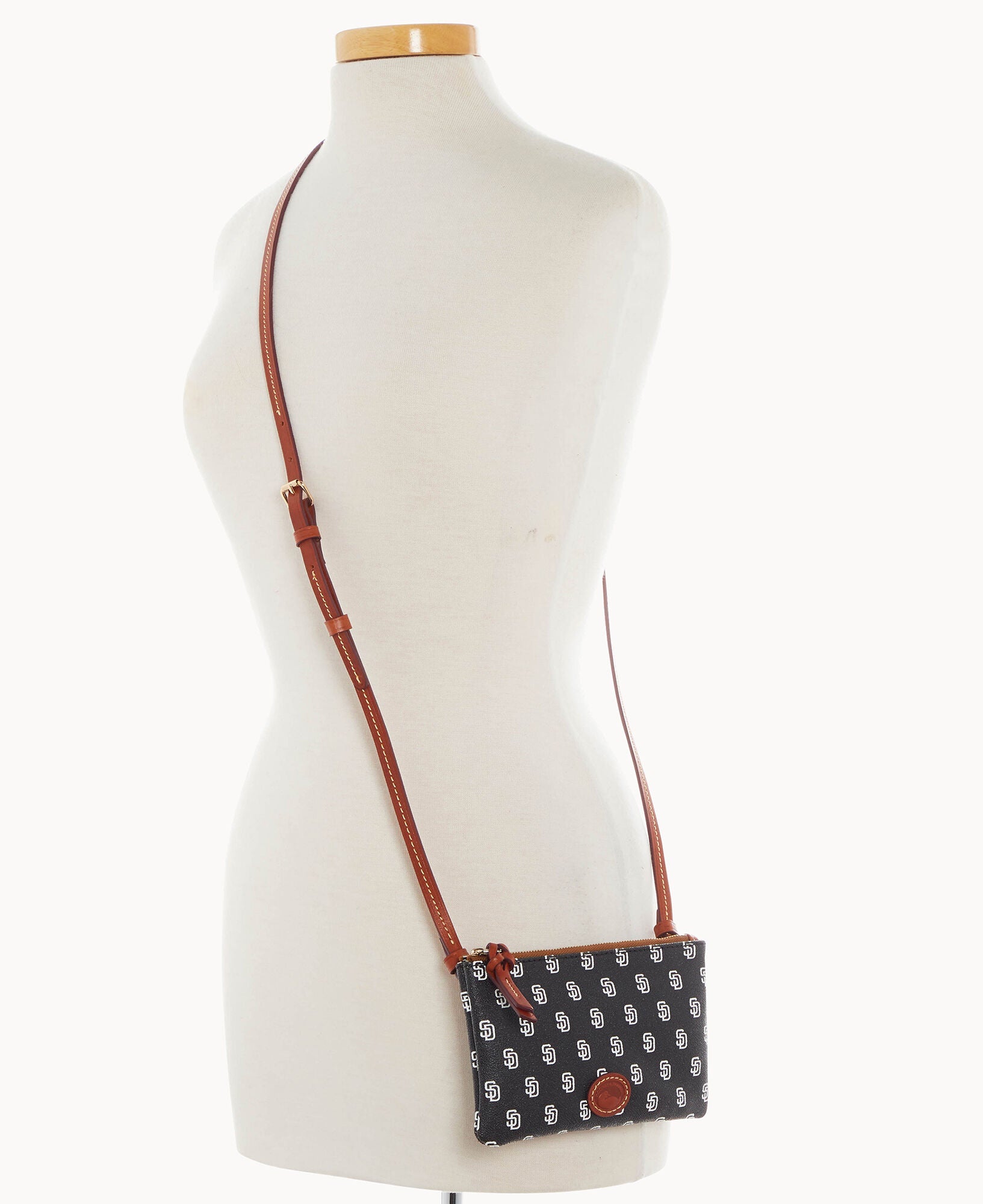 MLB Padres Top Zip Crossbody