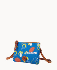 NFL Rams Top Zip Crossbody