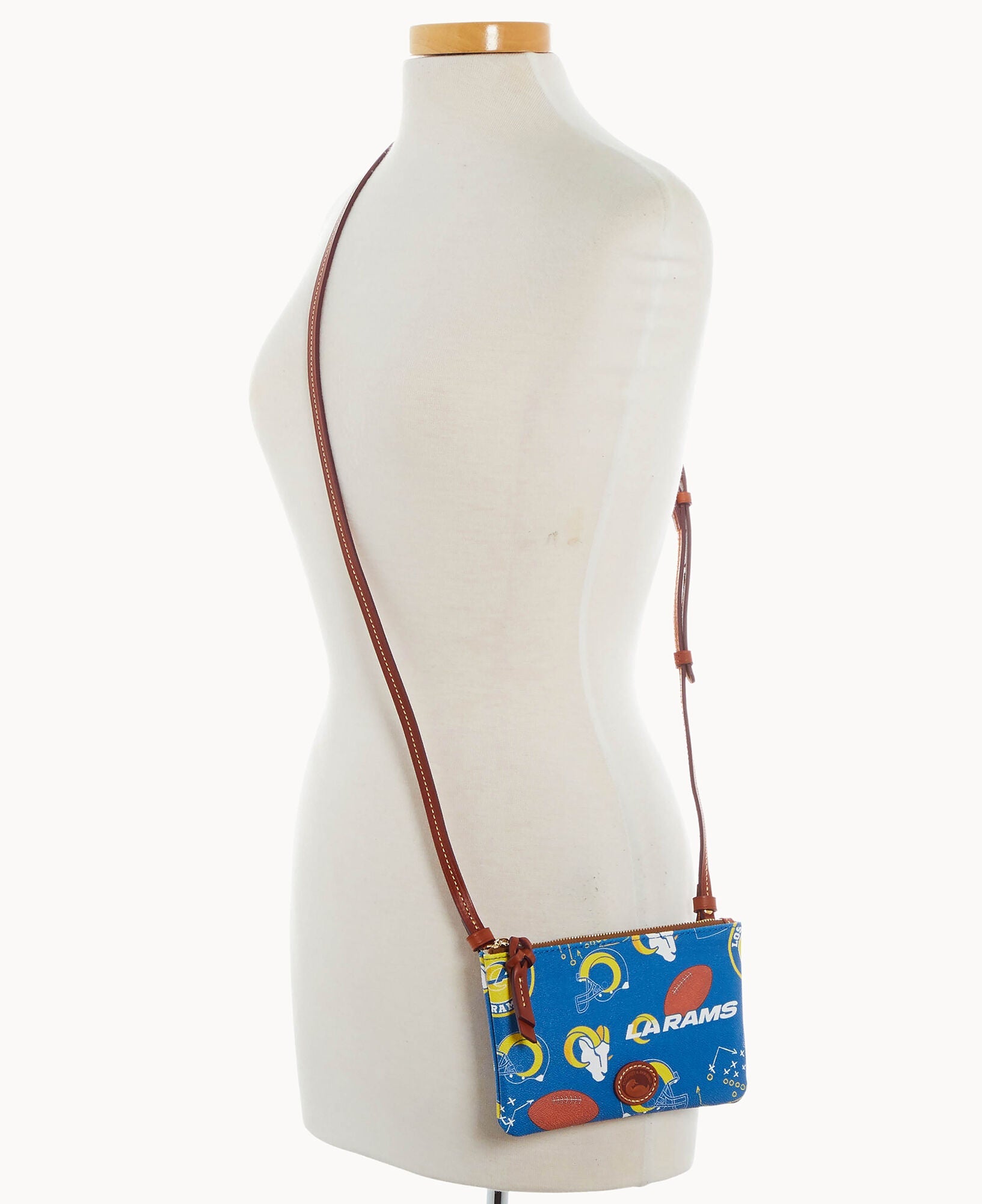 NFL Rams Top Zip Crossbody