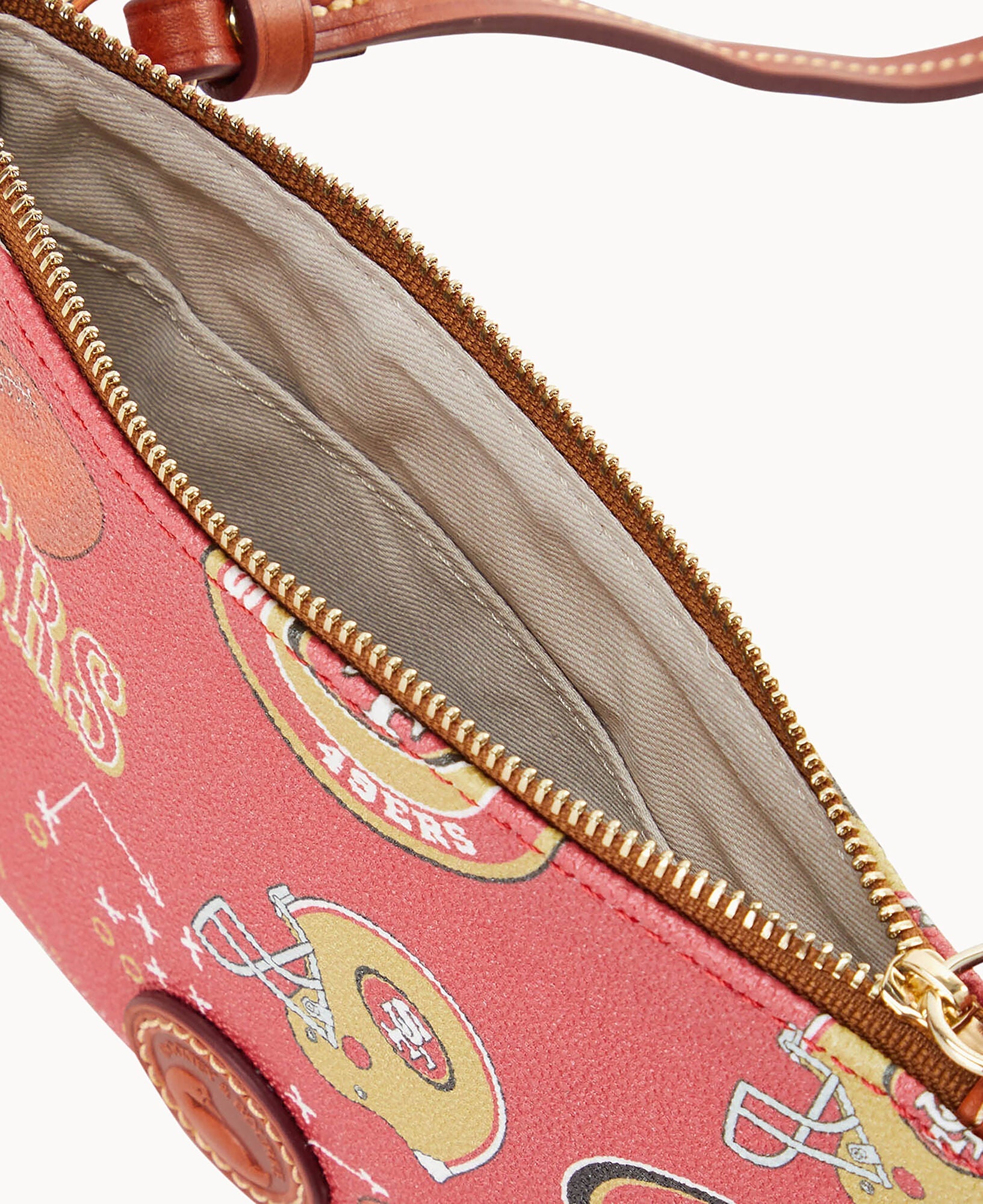 NFL 49ERS Top Zip Crossbody