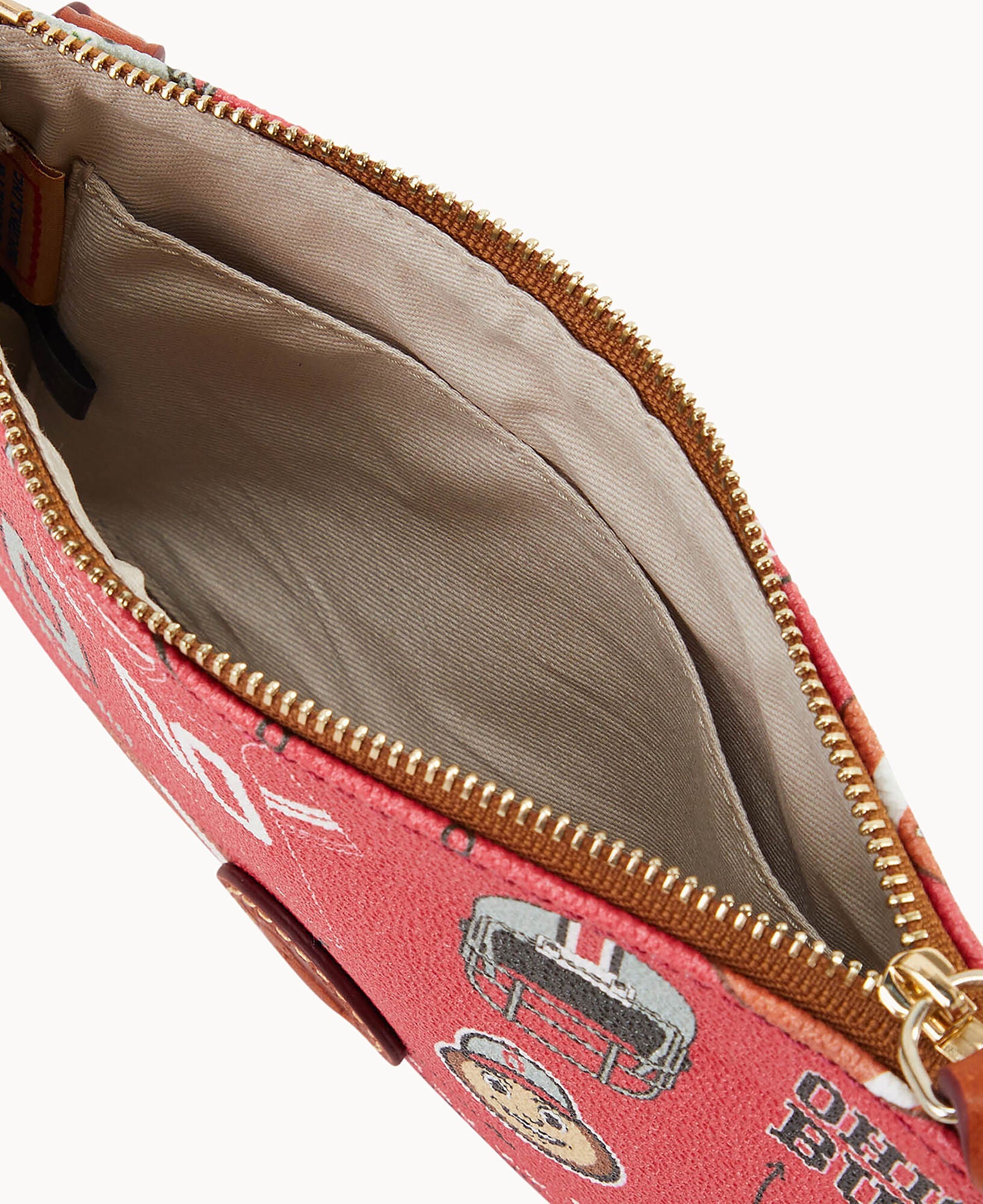 Collegiate Ohio State University Top Zip Crossbody