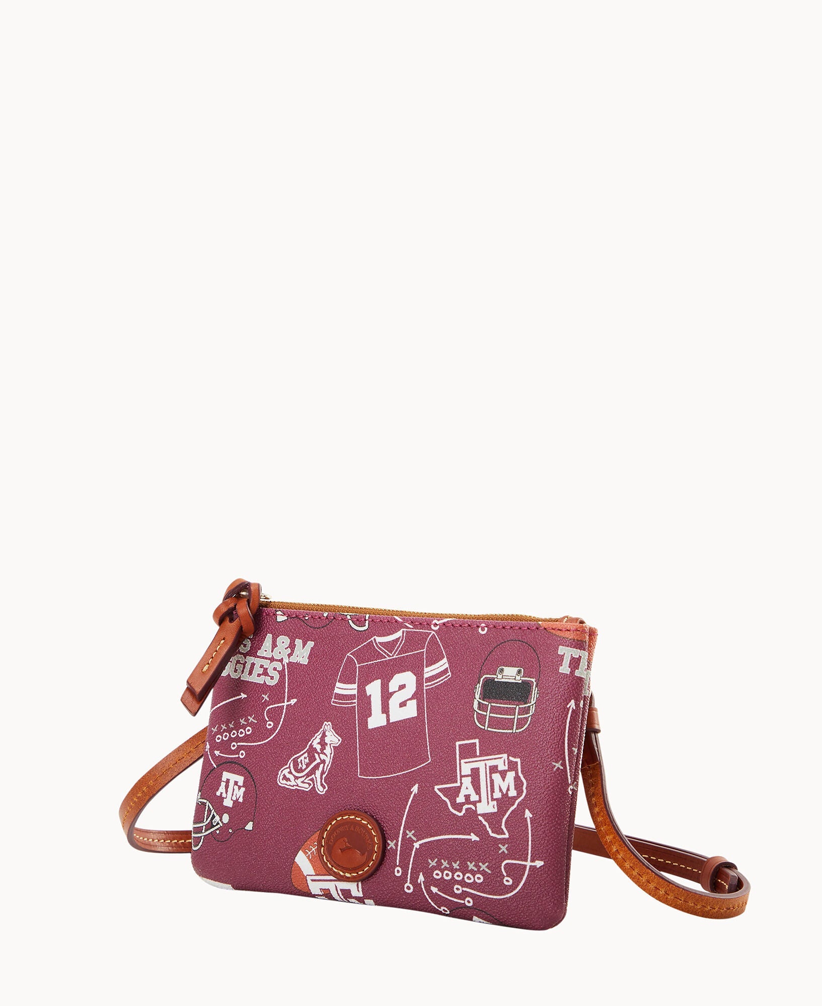 Collegiate Texas A&M Top Zip Crossbody