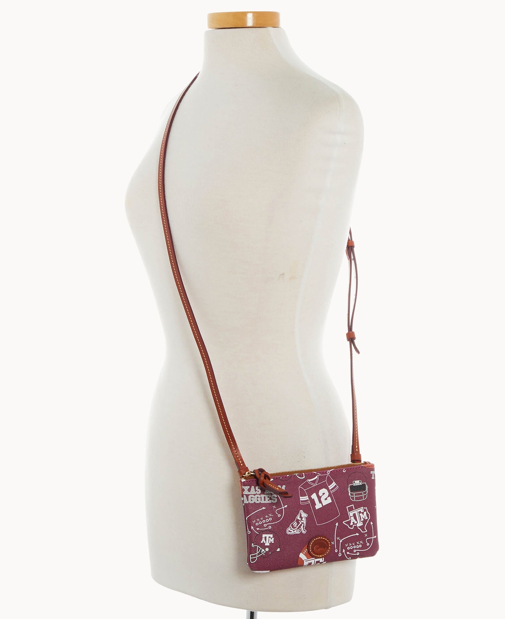 Collegiate Texas A&M Top Zip Crossbody