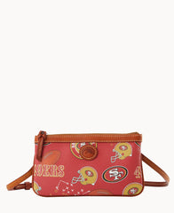 NFL 49ERS Large Slim Crossbody