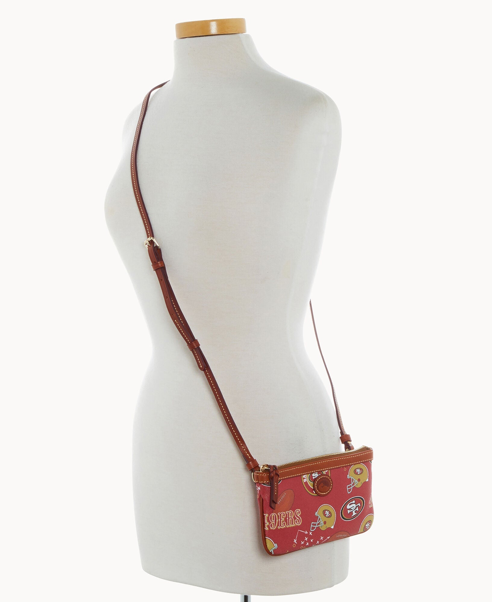 NFL 49ERS Large Slim Crossbody