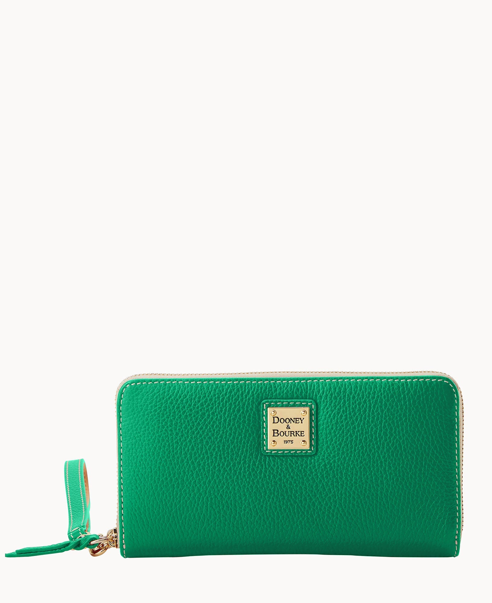 Lucca Leather Large Zip Around Wristlet