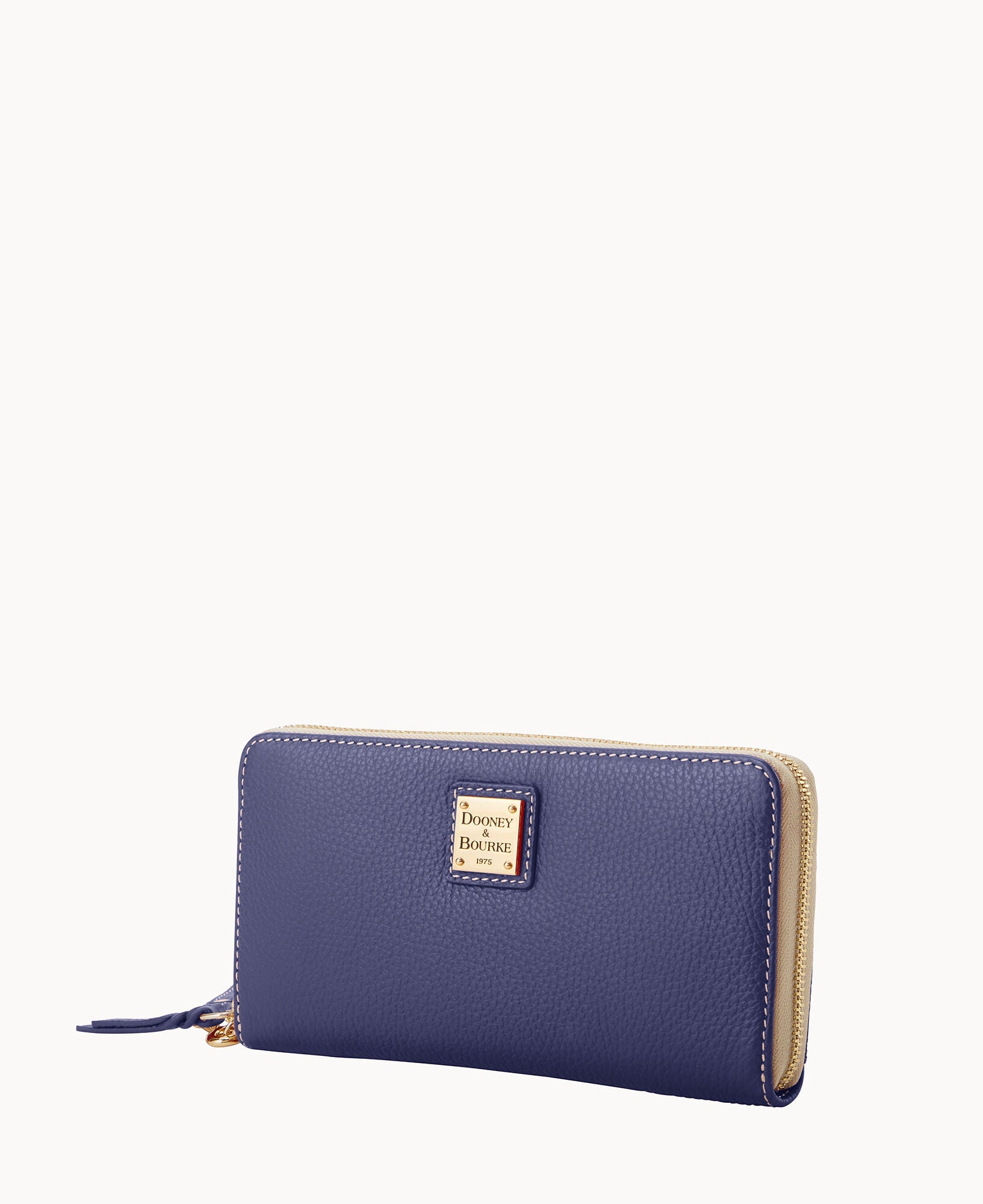 Lucca Leather Large Zip Around Wristlet