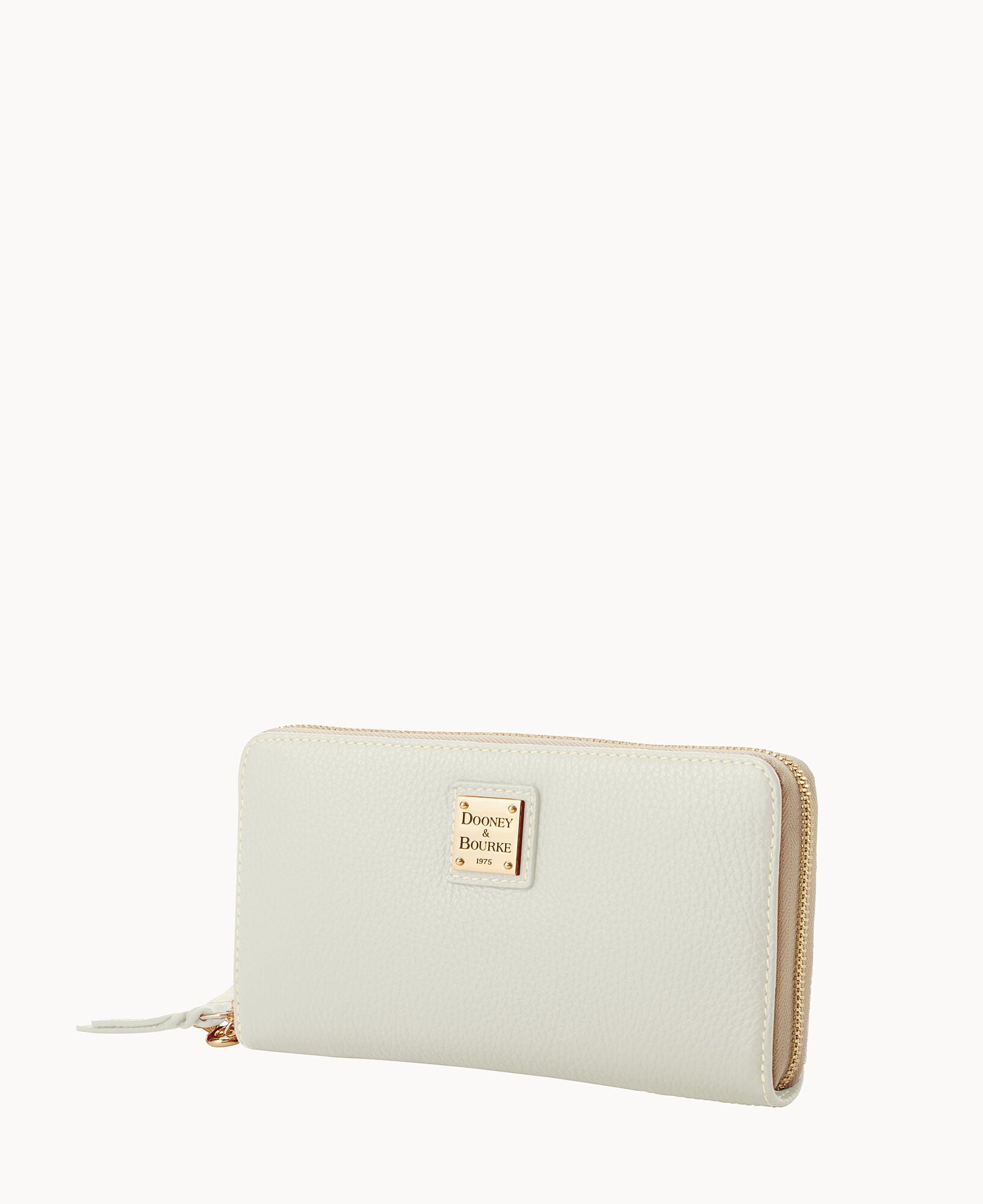 Lucca Leather Large Zip Around Wristlet