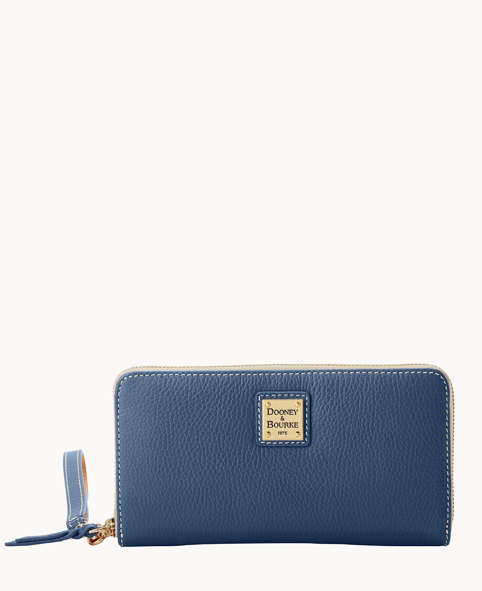 Lucca Leather Large Zip Around Wristlet