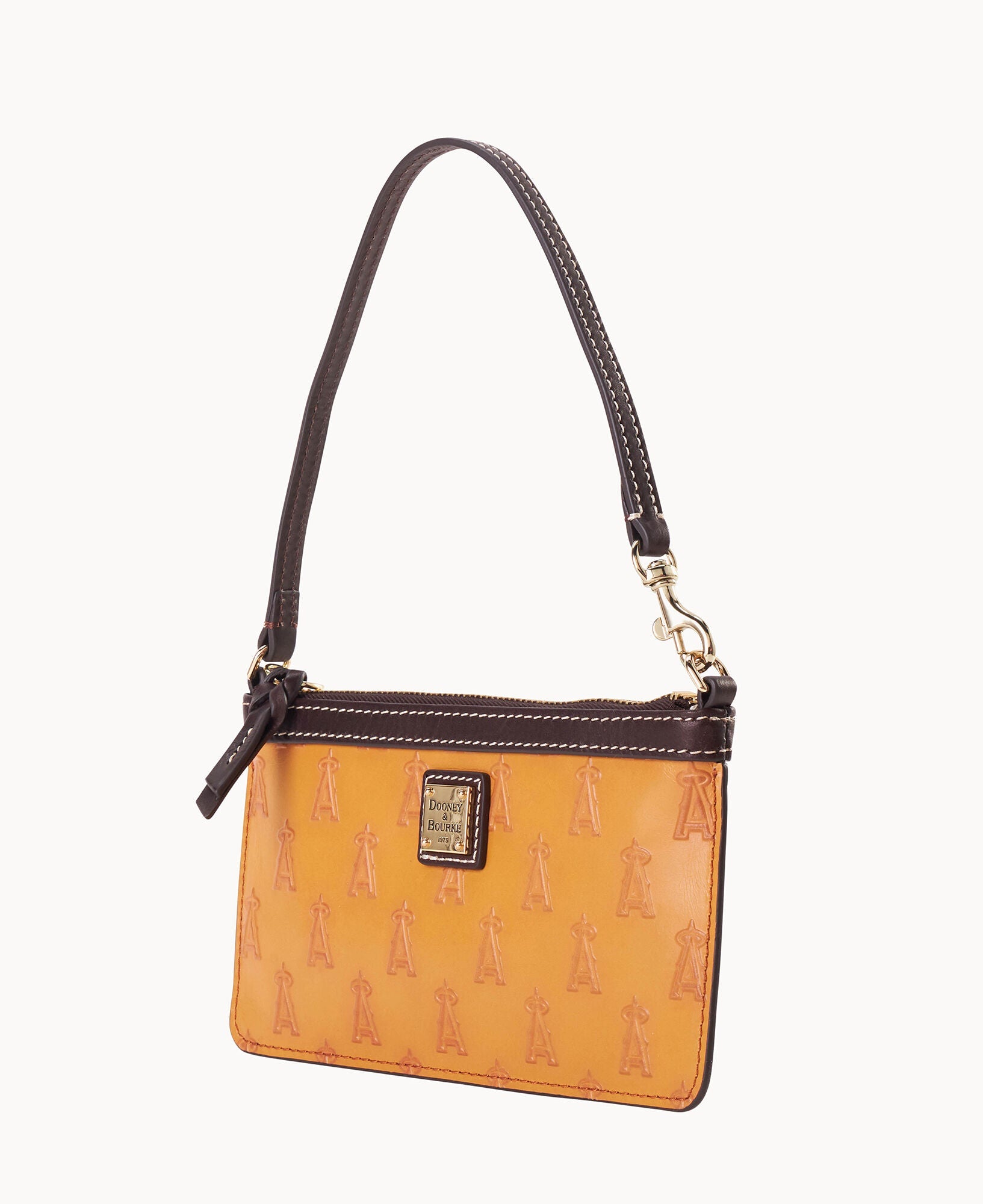 MLB Angels Large Slim Wristlet