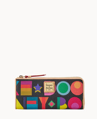 Art Deco Zip Clutch