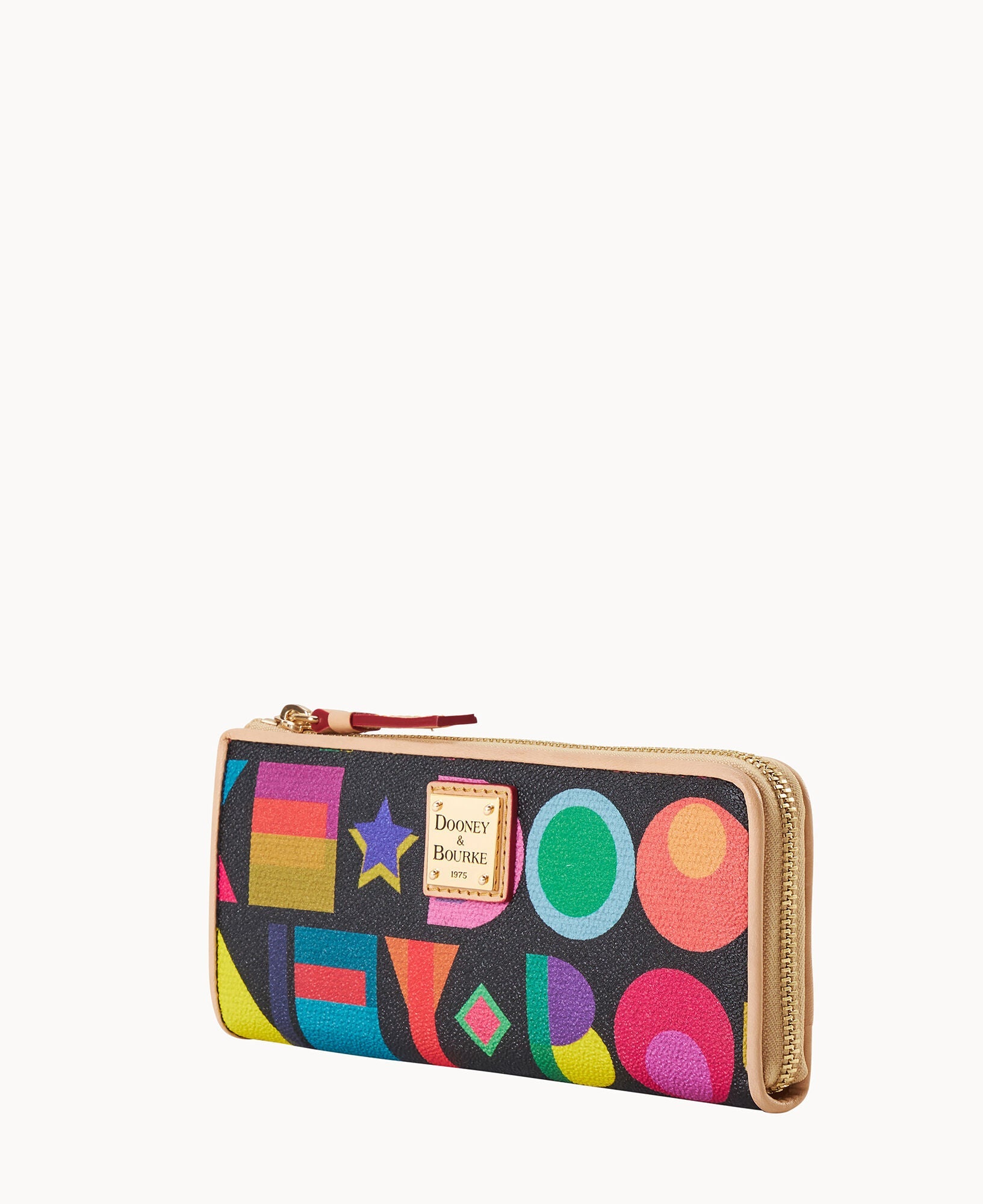 Art Deco Zip Clutch