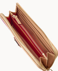Art Deco Zip Clutch