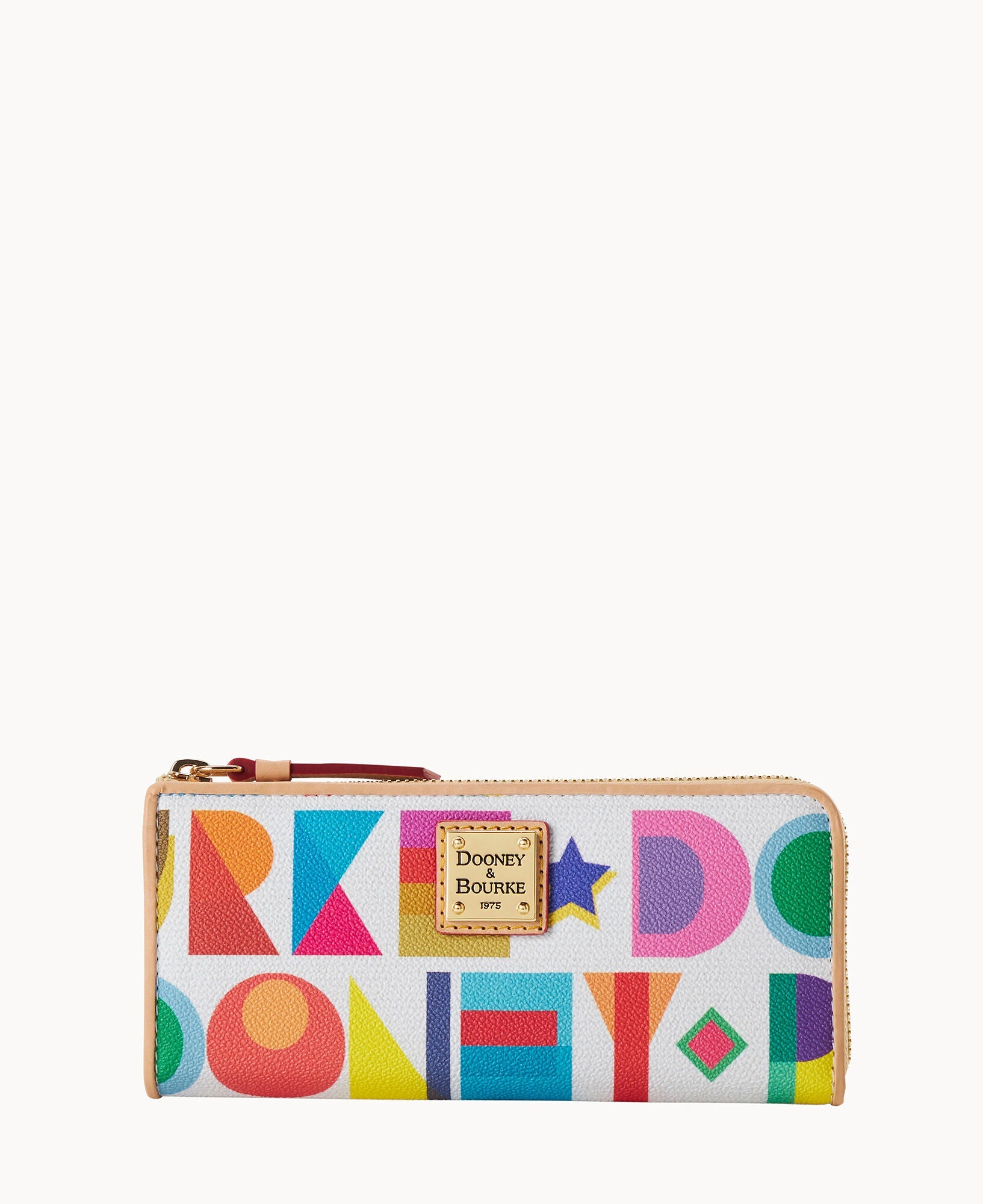 Art Deco Zip Clutch