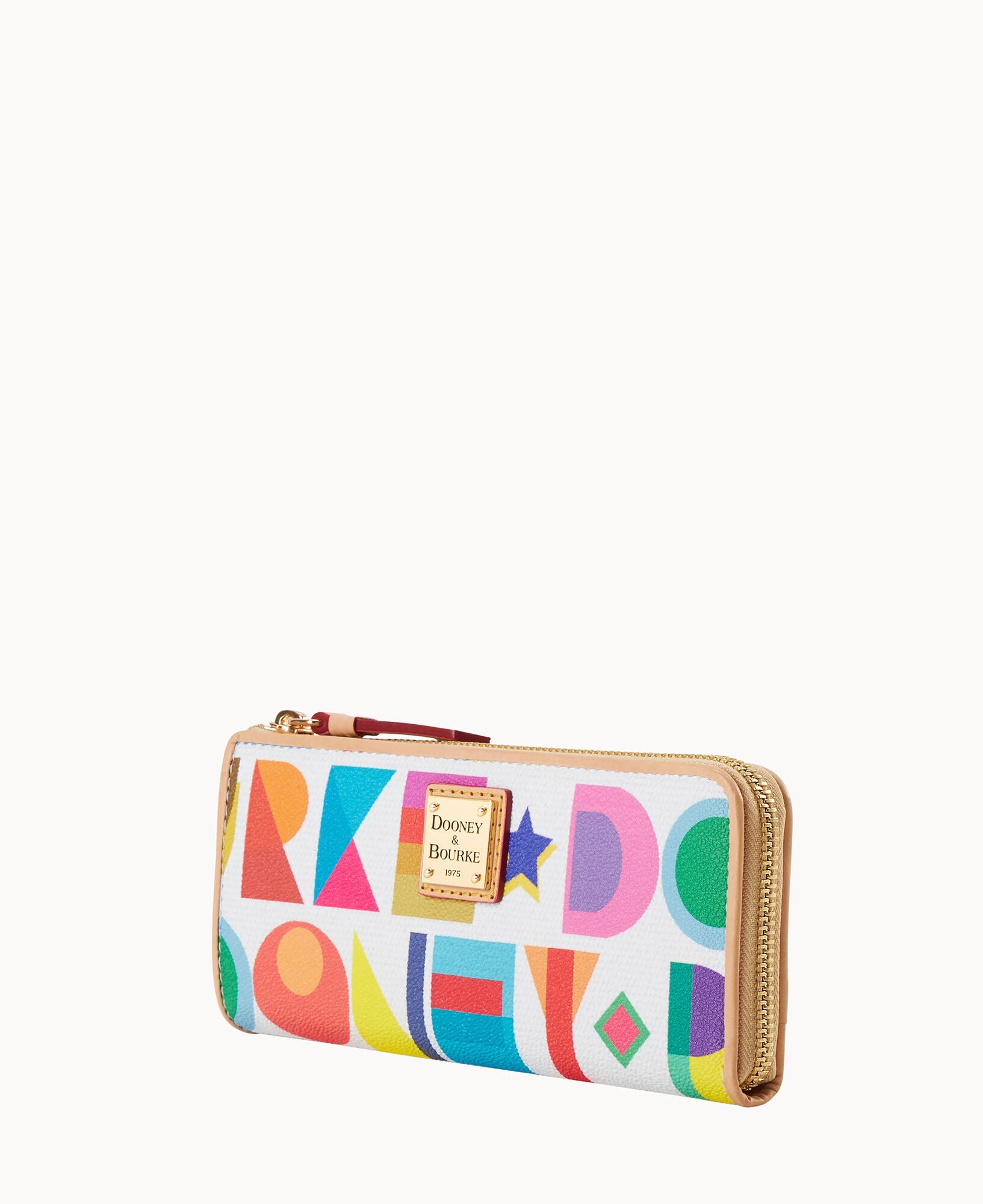 Art Deco Zip Clutch
